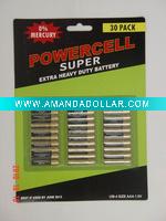 Wholesale power cell 1.5v AAA heavy duty dry battery