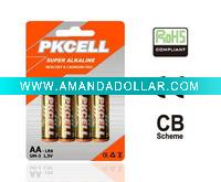 LR6/AA/AM-3 alkaline Battery