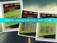 Wholesale Size AAA 1.5v zinc carbon dry battery