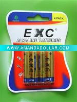 Wholesale size AAA alkaline battery used for millennium calendars