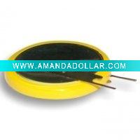 Wholesale CR2450 1VC 3V button cell battery with tabs/pins