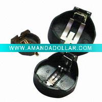 Wholesale CR1220 CR2032 Plastic Battery Holder or Metal battery holder