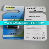 Wholesale 1.5V LR1 AM5 N size 1.5V Alkaline Battery for tv remote/ led torch/flash