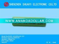 2450mAh rechargeable aa batteries