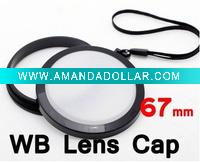 Camera white Blance lens cap