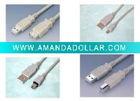 Wholesale XLY USB-016 USB Cable AM-AF /AM to micro 5pin/ USB A to mini 5 pin/micro usb