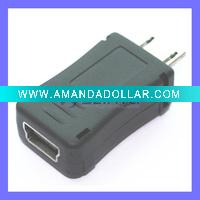 Wholesale 2.0 USB to Mini Adapter 2.0 micro USB Mini F/M Adapter