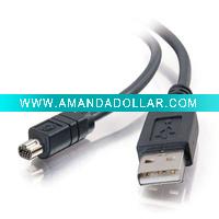 USB 2.0 A to Mini-b Cable for Camera