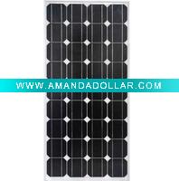 130W mono solar panel/solar module