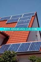 Wholesale multi-crystalline solar module 1650*990*50mm