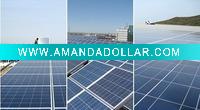 230w poly solar panel 1650mm*990mm*50mm