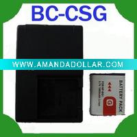 Wholesale Camera Battery Charger BC-CSG CSGB For NP-BG1 W220 W270