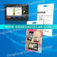 Wholesale screen protector guard film for 4.3 GPS