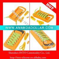 shoelaces/bootlace silicone mobile phone case