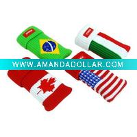 Wholesale flag mobile phone socks