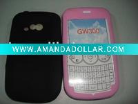 Soft silicone colorful phone cover for GW300