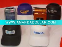 Wholesale cap shaped pvc mobile holder