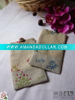 velvet mobile phone pouch