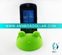 silica gel mouse shape mobile phone holder
