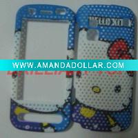 Wholesale printed mesh plastic back case for C6