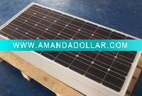 Wholesale solar panel high efficiency (100W monocrystalline)