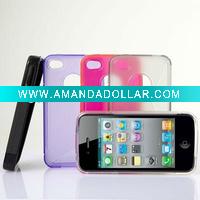 Wholesale Clear TPU cell phone accessory for iPhone4G