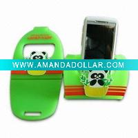 Wholesale soft pvc mobile phone holder,soft pvc cell phone holder,soft pvc mobile phone stand