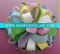 Wholesale Hair bows with different colours for option