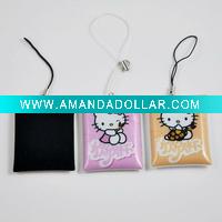 [Fashion Gift ]mobile phone chain/ pvc phone chain
