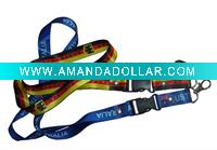 Wholesale custom polyester lanyard