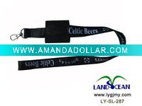 Wholesale fashion promotional mobile phone lanyard