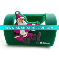 Wholesale soft pvc mobile phone holder