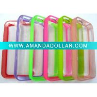 Wholesale crystal Rubber Case for i-phone 4G