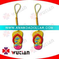 WT-PC-0070 Slipper Shaped Mobile Phone Strap