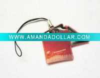 Wholesale 3D mobile chain,PVC phone ornaments