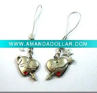 Wholesale couple mobile phone strap