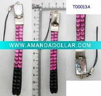 Wholesale PU Leather Moblie Phone Straps