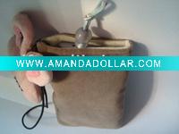 Wholesale plush mobile phone pouch