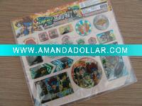 glitter epoxy sticker