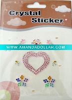 3D crystal sticker