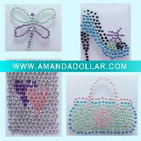 Wholesale 2010 Fashion Design Crystal Sticker