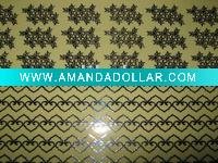 Metal sticker