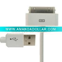 Wholesale top selling USB Cable for Phone 3G, Phone 3GS+ Length 1M