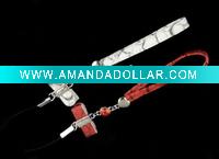 Wholesale Fashion leather bracelet for cellphone or camera