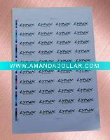 Clear label