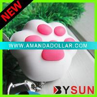 Wholesale (Patented product) 2011 Cat Paw LED Keychain with voice and Light(Add torch function)