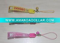 phone strap, pvc mobile phone strap