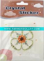 3D crystal sticker