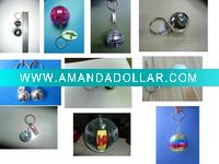 Wholesale disco ball mobile phone strap