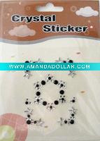 3D crystal sticker